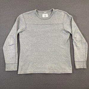 Reigning Champ Sweatshirt Men's Medium Grey Crewneck Pullover Long Sleeve READ